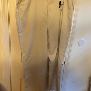 L.L. Bean Khaki Cotton Pants